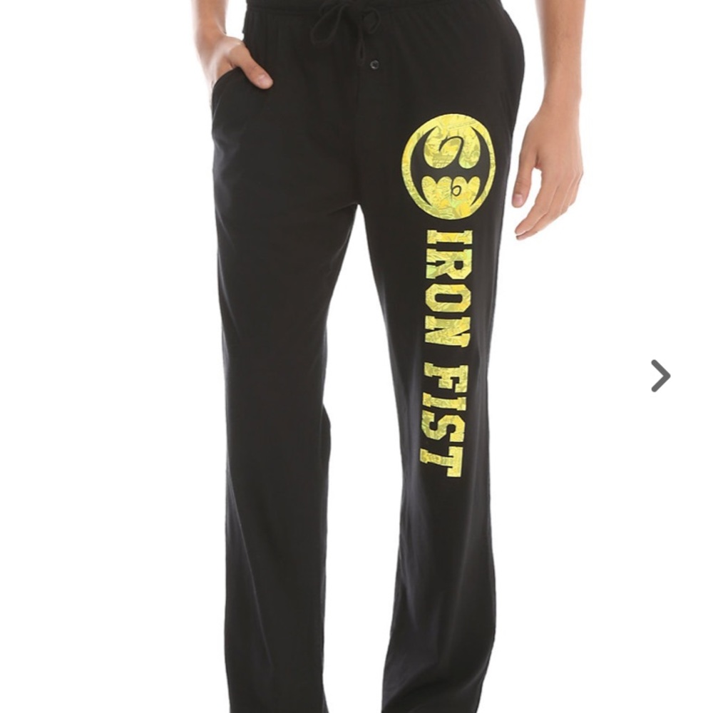 Marvel Comics Iron Fist Guys Pajama Pants Hot Topic‎ The Defenders